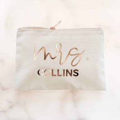 Mrs Makeup Bag